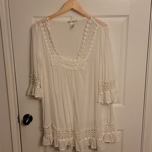 White cotton Tunic